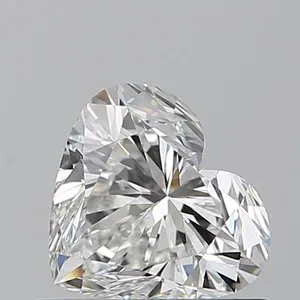 0.71ct HEART G VVS1 Natural diamond