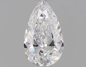 0.3ct PEAR D VVS1 Natural diamond
