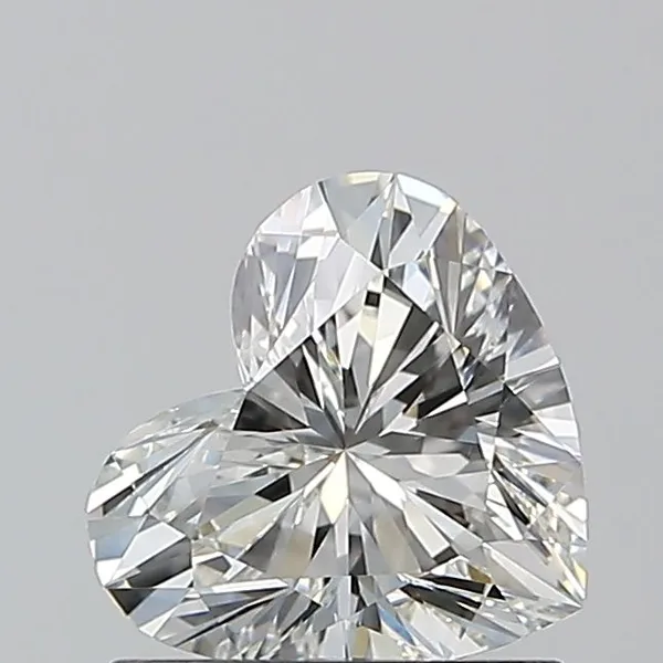 0.9ct HEART H VVS2 Natural diamond