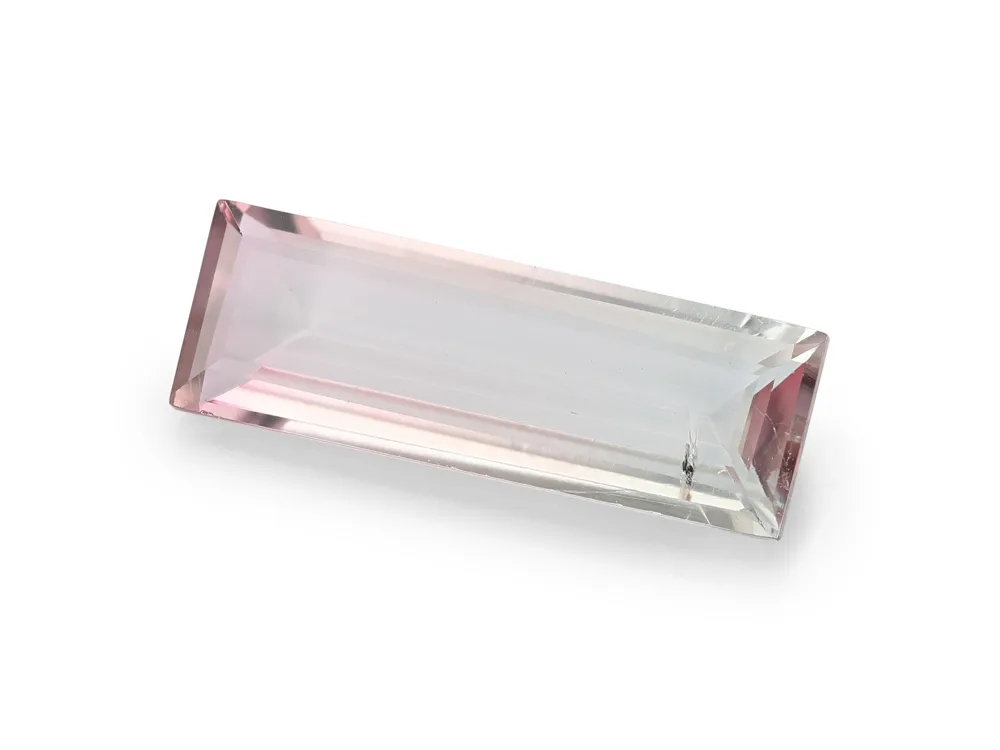 1.43ct Pink Tourmaline, Baguette gemstone
