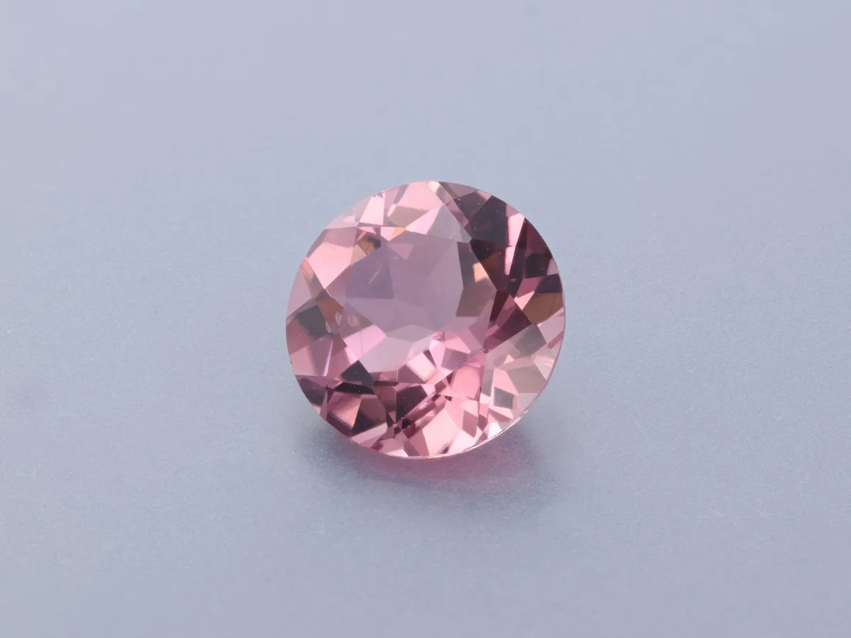 1.71ct Pink Tourmaline, Round gemstone