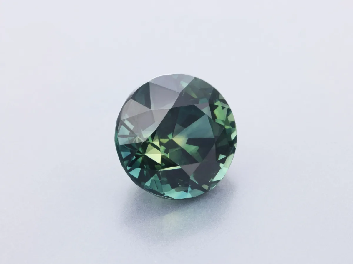 2.86ct Parti Sapphire, Round gemstone
