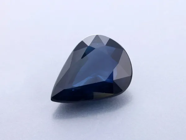 1.57ct Blue Sapphire, Pear Shape cut gemstone