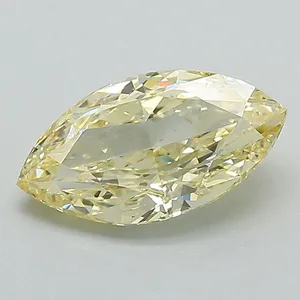 1.17ct MARQUISE Fancy Yellow VS1 Coloured Lab diamond