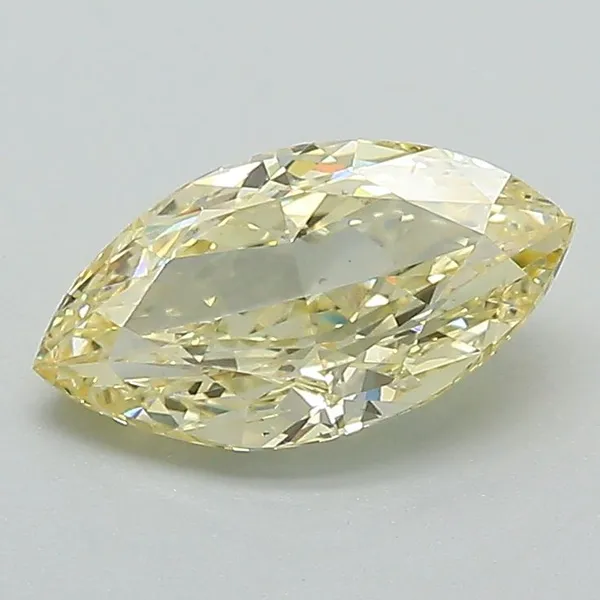 1.17ct MARQUISE Fancy Yellow VS1 Coloured Lab diamond