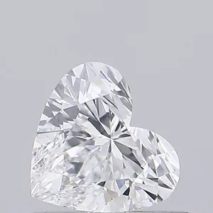 0.54ct HEART D VVS1 Lab diamond