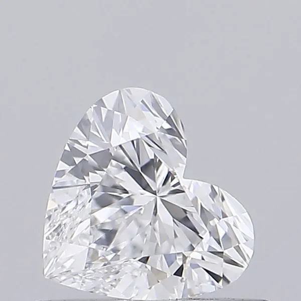 0.54ct HEART D VVS1 Lab diamond