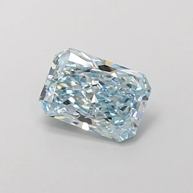 1.26ct RADIANT Fancy Intense Blue VS1 Coloured Lab diamond