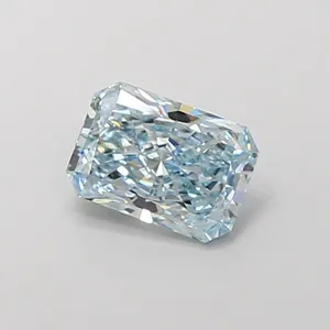 1.26ct RADIANT Fancy Intense Blue VS1 Coloured Lab diamond