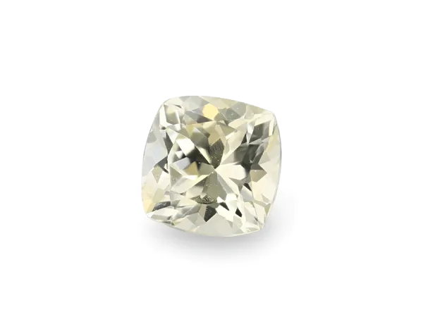 0.58ct Yellow Sapphire, Cushion cut gemstone