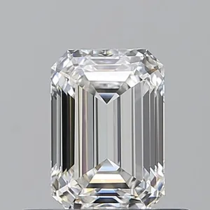 0.58ct EMERALD F VS2 Natural diamond