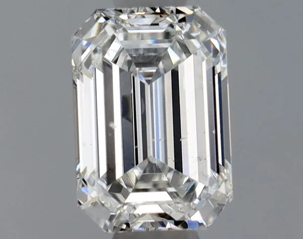 0.73ct EMERALD F VS2 Lab diamond