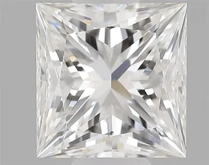0.33ct PRINCESS F VVS2 Natural diamond