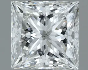 1.23ct PRINCESS G SI1 Natural diamond