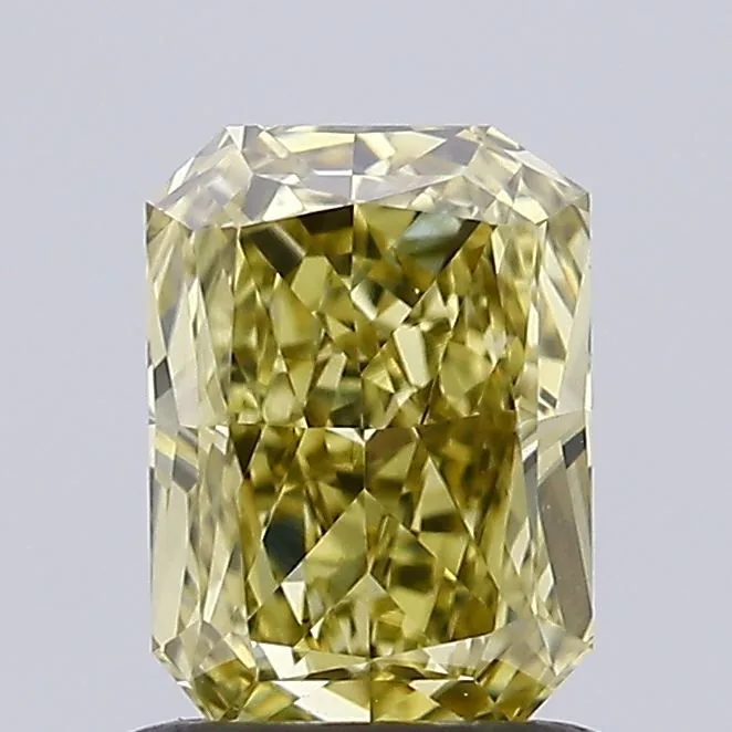 1.03ct RADIANT Fancy Yellow VS1 Coloured Lab diamond
