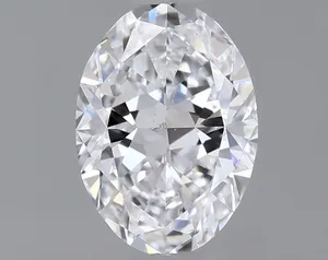 0.3ct OVAL D SI1 Natural diamond