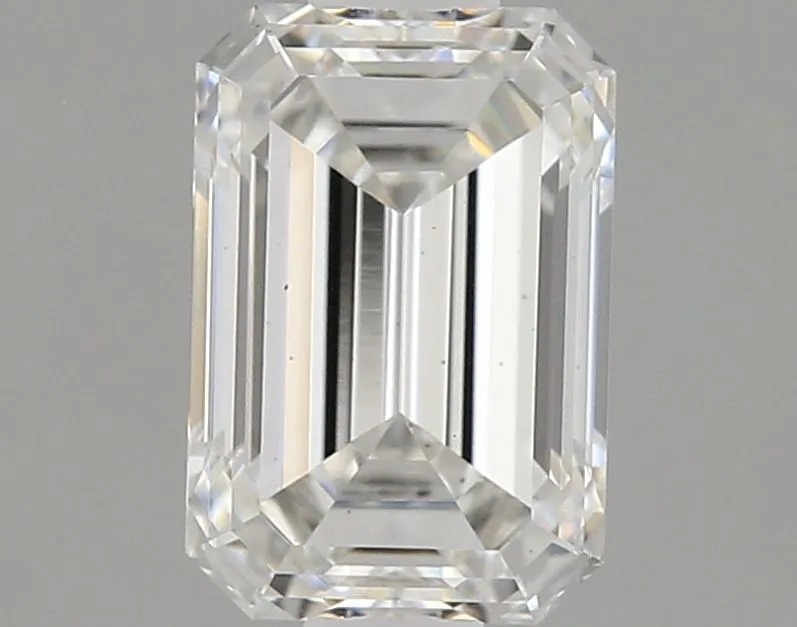 0.82ct EMERALD F VS2 Lab Grown diamond