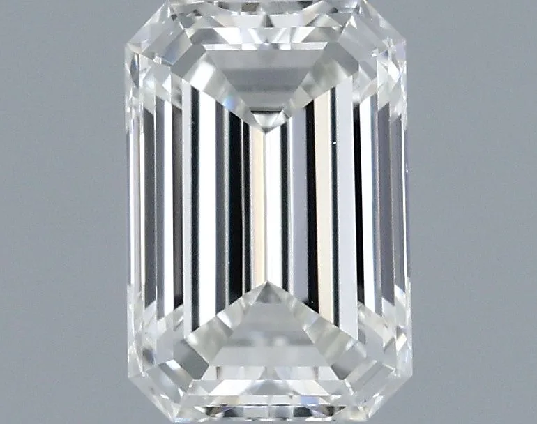 0.40ct EMERALD H VVS2 Natural diamond