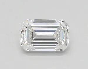 0.31ct EMERALD D IF Lab diamond