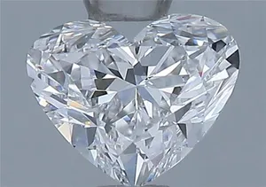 0.5ct HEART D VVS2 Natural diamond