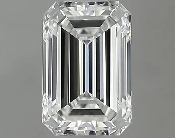 0.5ct EMERALD F VVS1 Natural diamond