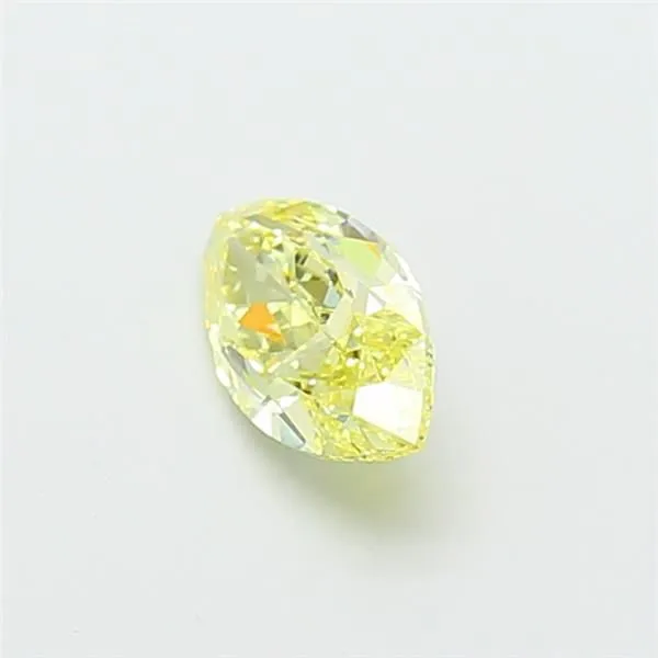 1.34ct MARQUISE Fancy Intense Yellow VVS2 Coloured Lab diamond