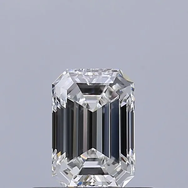 0.52ct EMERALD F VVS2 Natural diamond