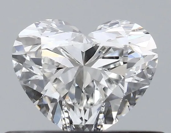 0.39ct HEART F VS1 Natural diamond