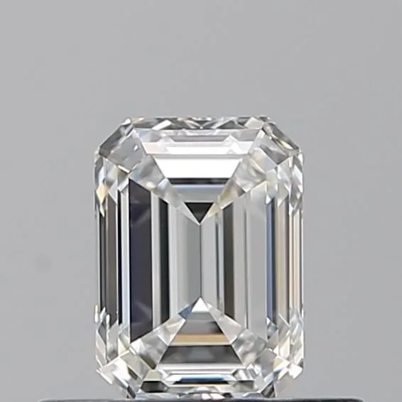 0.51ct EMERALD F VVS1 Natural diamond