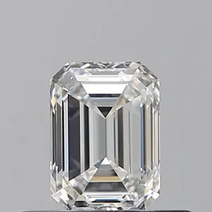 0.51ct EMERALD F VVS1 Natural diamond