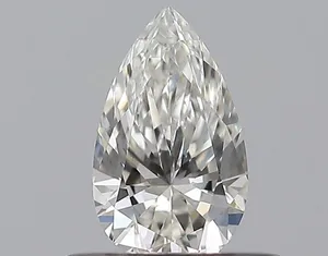 0.32ct PEAR H VVS2 Natural diamond