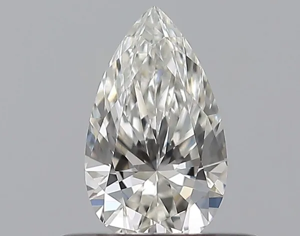 0.32ct PEAR H VVS2 Natural diamond