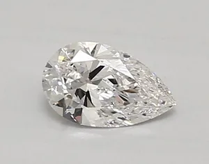 0.59ct PEAR D IF Lab diamond