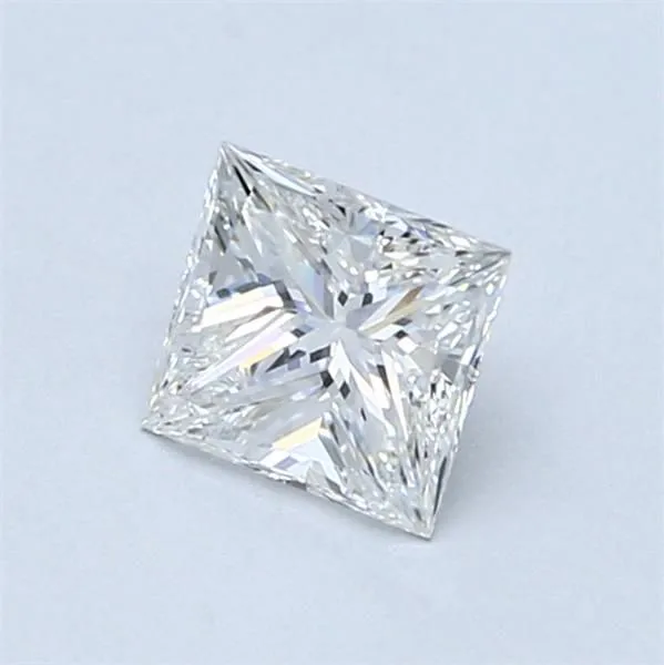 0.7ct PRINCESS F VVS2 Natural diamond