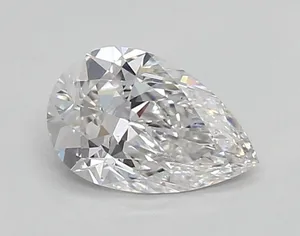 0.69ct PEAR D VVS2 Lab diamond