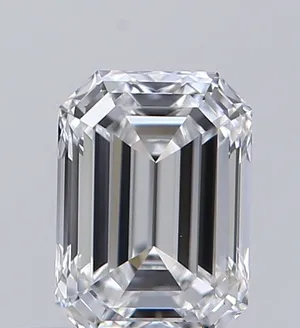 0.5ct EMERALD E VVS2 Natural diamond
