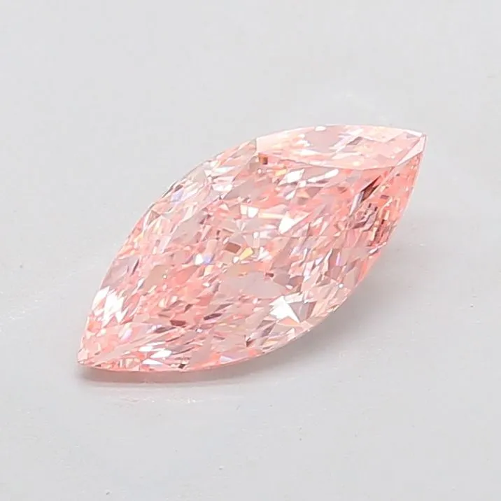 2.03ct MARQUISE Fancy Vivid Pink VVS2 Coloured Lab diamond