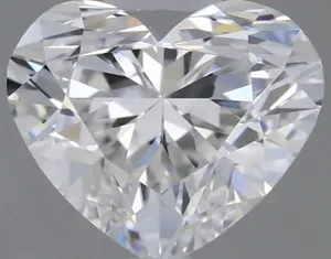 0.47ct HEART E VVS2 Natural diamond