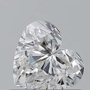 0.7ct HEART G VVS2 Natural diamond