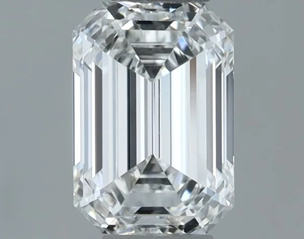 0.62ct EMERALD F VS1 Natural diamond
