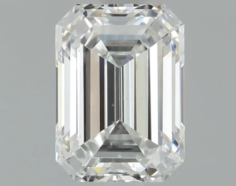 0.51ct EMERALD F VS2 Natural diamond