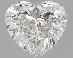 1ct HEART G SI1 Natural diamond