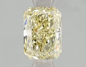 1.1ct RADIANT Fancy Intense Yellow VS1 Coloured Lab diamond