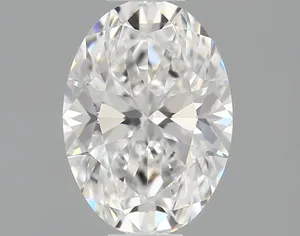 0.57ct OVAL F VVS1 Natural diamond