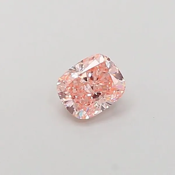 1.07ct CUSHION Fancy Intense Pink VS2 Coloured Lab diamond