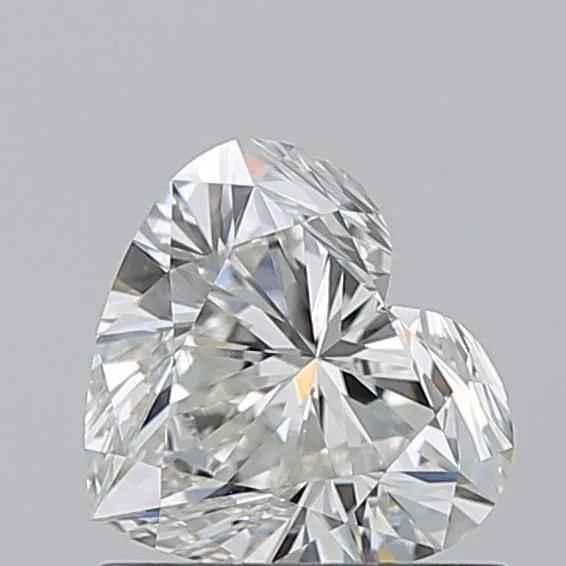 0.90ct HEART H VVS2 Natural diamond