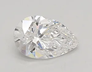 0.88ct PEAR E VVS1 Lab diamond