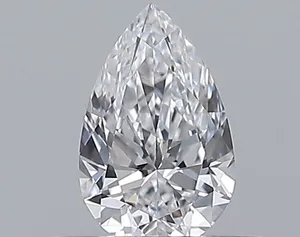 0.3ct PEAR D VVS2 Natural diamond