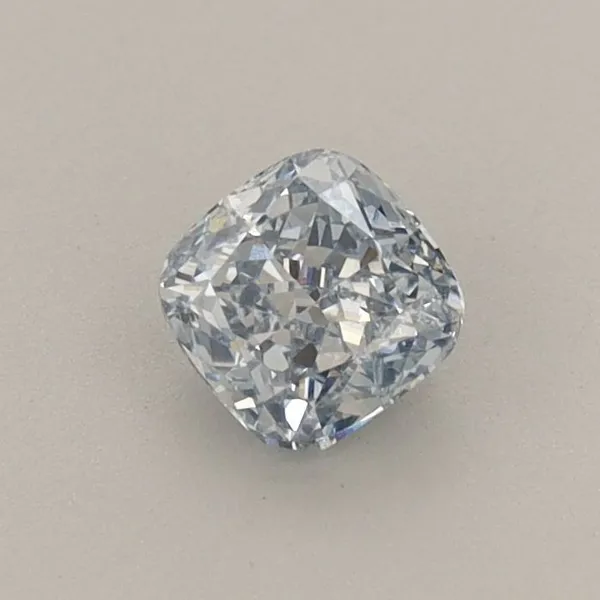 0.46ct CUSHION Fancy Blue VS1 Coloured Lab diamond