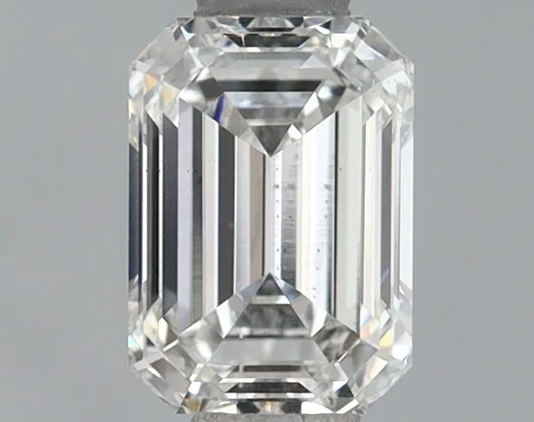 0.75ct EMERALD F VS2 Lab diamond